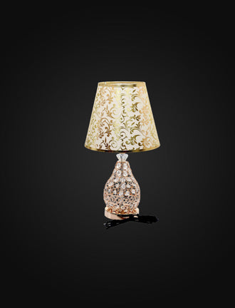 Cubist Wooden Table Lamp
